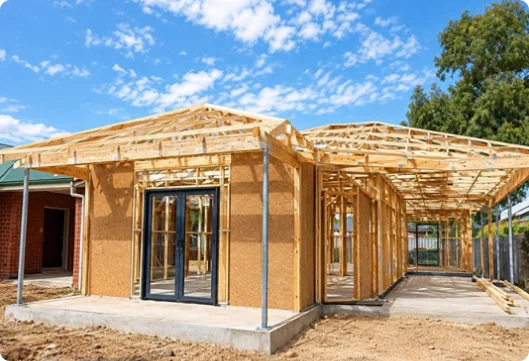 Residential home under construction